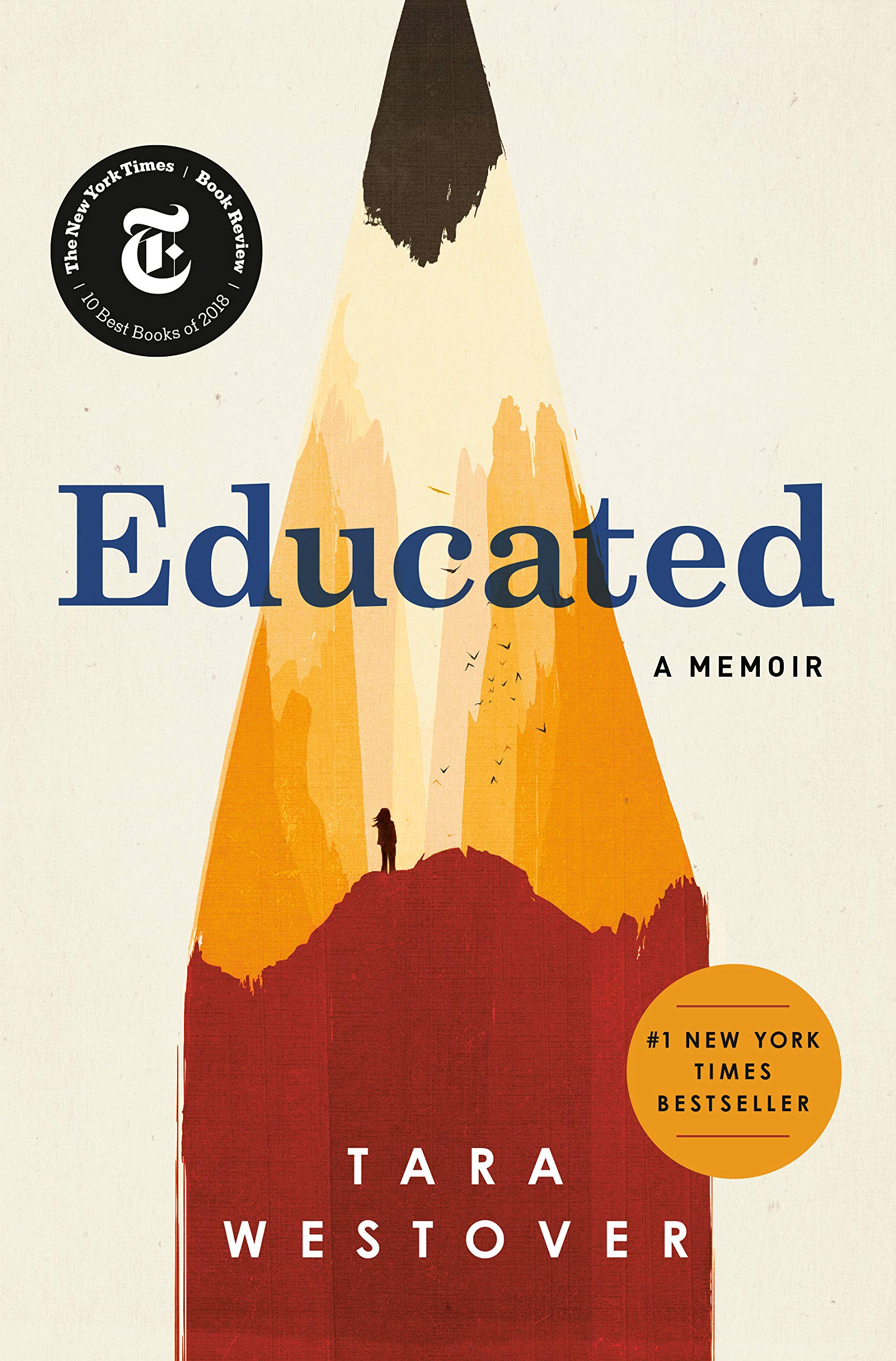 The book cover for Educated