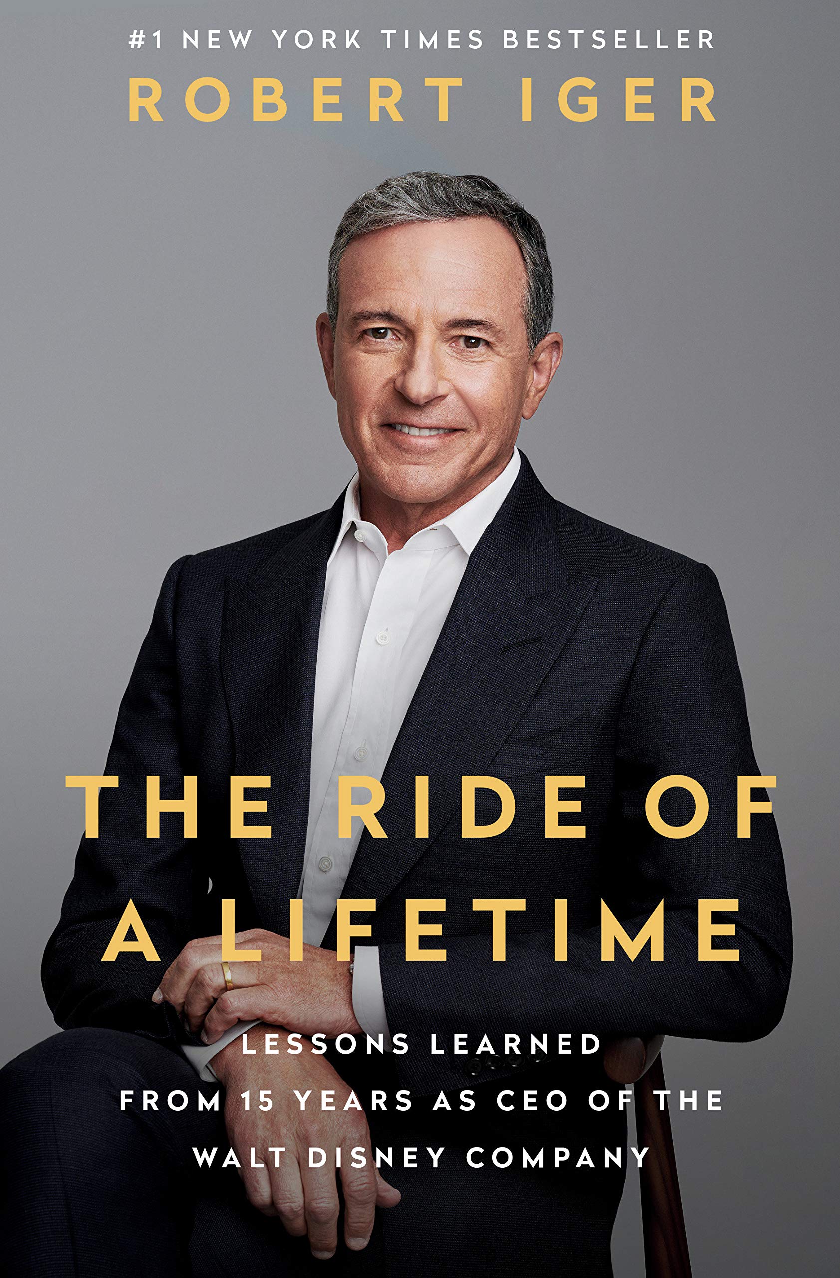 The book cover for The Ride of a Lifetime